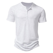 Camisa Masculina Gola Henley Summer